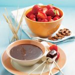 Microwave Chocolate Fondue Recipe | MyRecipes
