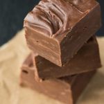 Easiest Ever Two-Ingredient Chocolate Fudge Recipe