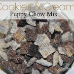 Cookies and Cream Puppy Chow Mix | tempting thyme