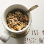 Micro-Baking: Easy 2-minute “Baked” Oatmeal! | Maryseeo
