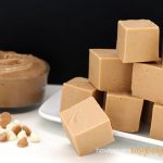 peanut butter fudge -- easy, microwave, 4-ingredient, creamy fudge recipe