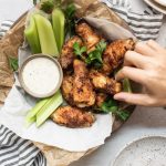 the BEST air fryer chicken wings recipe {keto + gf} - Stem + Spoon