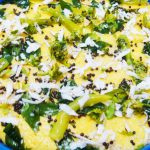 Instant Khaman Dhokla In Microwave/ Khaman Dhokla with Curd - Annapurnaz