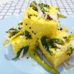 Instant Khaman Dhokla In Microwave/ Khaman Dhokla with Curd - Annapurnaz