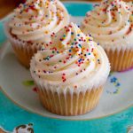 Vanilla Birthday Cupcakes | What Jessica Baked Next...