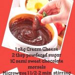 Easy Chocolate Fondue Recipe for Valentine's Day /judye - February Gift  Sets with Pampere Chef