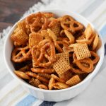 Sweet & Spicy Buffalo Chex Mix - In the Kids' Kitchen