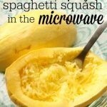 How to make perfect spaghetti squash in the microwave | My Mommy Style |  Recipes, Squash recipes, Spaghetti squash