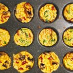 Egg muffins recipe in oven - Keto, low carb, freezable