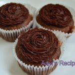 Eggless Chocolate Cupcakes - Aayis Recipes