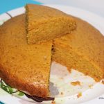 EGGLESS WHOLE WHEAT CUSTARD SPONGE CAKE