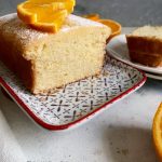 Egg-free Orange Pound Cake | Eggless Orange Cake Recipe - Polka Puffs