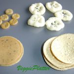 Veggie Platter: Roasting Papads & Fryums in the Microwave