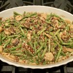 Low Carb Fresh Green Bean Casserole | MyKetoHome