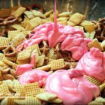 Go Pink Chex Party Mix | the creative life in between