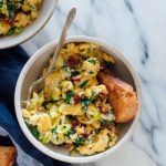 Creamy Scrambled Eggs with Goat Cheese | Tasty and Easy Food