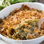 Made From Scratch Green Bean Casserole :: Just Pinch Me