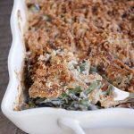 Homemade Green Bean Casserole with Extra Crunchy Topping | Mel's Kitchen  Cafe