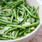 Green Beans with Onions and Pine Nuts