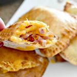 Homemade Ham and Cheese Hot Pockets in the Air Fryer | Easy Recipe