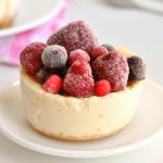 Recipe for Easy Microwave Cheesecakes for Two