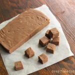 Homemade Milk Chocolate Fudge - Overtime Cook