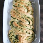 Braided Garlic Bread Recipe + Video - Eats Delightful