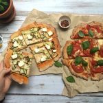Simple vegetarian pizza recipes with easy homemade dough