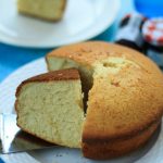 HOT MILK SPONGE CAKE RECIPE - SHRAVS KITCHEN