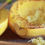 How to Cook Spaghetti Squash Two Different Ways - in the Microwave or in  the Oven - Kitchen Treaty Recipes