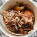 How To Make Bread Pudding Mug Cake In The Microwave - Feed The Soul