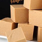 peanut butter fudge -- easy, microwave, 4-ingredient, creamy fudge recipe