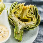 How To Cook Artichokes In The Microwave - Savory Tooth