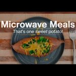 Microwave Meals: Make a Loaded Sweet Potato in 10 Minutes! - YouTube