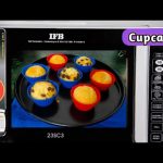 Eggless Cupcakes Recipe In Ifb Microwave Convection Mode - How to make  Eggless Microwave Cupcakes - YouTube