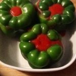 Microwave Stuffed Green Peppers | Off the Box Cooking