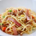 Garlic Minced Pork Spaghetti Recipe