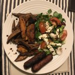 Natural, herby homemade sweet potato fries! – An English and A French