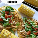 Cool Ranch Crockpot Chicken Tacos or Tostadas - Family Fresh Meals