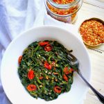 Creamy Spinach & Grilled Cherry Tomatoes. – NIMOH`S KITCHEN