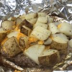 Poor Man's Steaks & Baked Potatoes – #FoodieScore