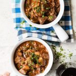 Beef Stew with Mushrooms In The Instant Pot - Foodness Gracious