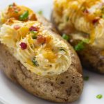 Jalapeno Popper Twice Baked Potatoes - I Am Homesteader