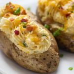 Jalapeno Popper Twice Baked Potatoes - I Am Homesteader