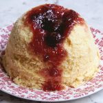 SW recipe: Jam Sponge Pudding Cake - Best Slimming World