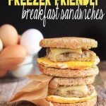 Healthy Freezer Friendly Breakfast Sandwiches | Simply Sissom