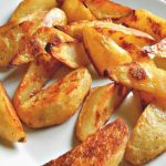 Bomb Baked Potato Wedges with Variations - Frugal Hausfrau