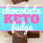 Keto Low Carb Chocolate Fudge - Meal Planning Recipes