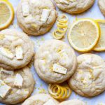 The BEST Lemon White Chocolate Cookies | Foodtasia
