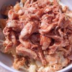 Easy BBQ Chicken Cauliflower Mac and Cheese – Mia's Low Carb Life